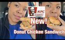 KFC Donut 🍩 Sandwich with Krispy Kreme Donuts | Food Review