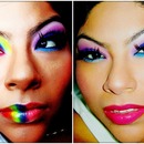 Skittles Colorful Makeup
