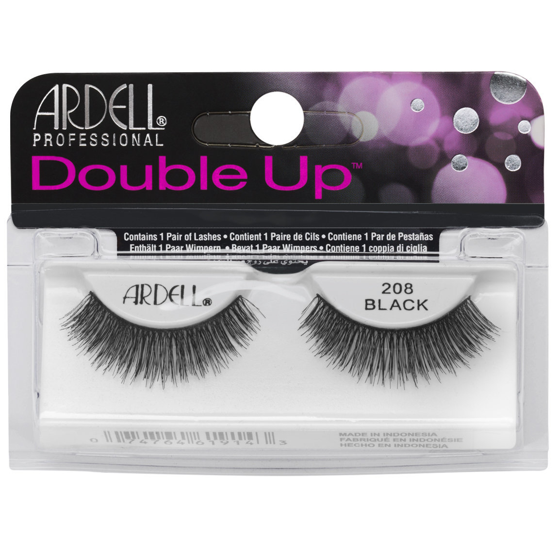 Ardell Double Up Lashes 208 Black alternative view 1.