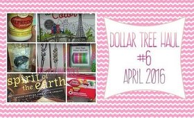 Dollar Tree Haul  #6 | April 2016 | PrettyThingsRock