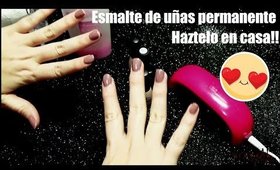 Esmalte de uñas permanente - Haztelo en casa!!