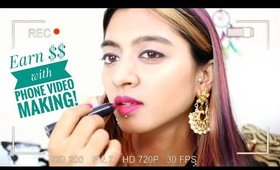 How to Earn Money By Making Videos On Phone! _  & Indian Get Ready With Me |  SuperWowStyle