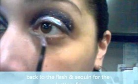 Galaxy Eyes Makeup Look