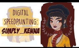 Digital Speedpainiting & ChitChat | Simply_Kenna aka Mckenna Kaelin