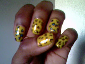 Love Cheetah/Leopard Print?? Re-created it at www.newcreationsbeauty.blogspot.com