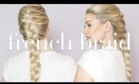 How To: French Braid With Hair Extensions | Milk + Blush Hair Extensions