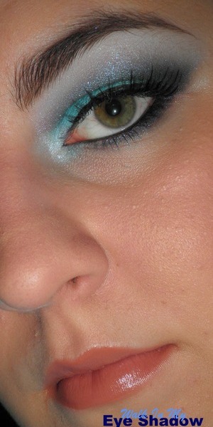 Electric Blue and Teal Look