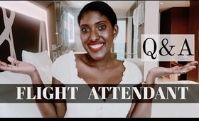 FLIGHT ATTENDANT Q & A | Salary + Mile High Club + Interview