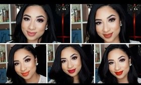 theBalm Meet Matt(e) Hughes Long‑Lasting Liquid Lipstick Lip Swatches