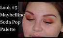 Look 5: Maybelline Soda Pop Palette - CopperToned