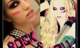 Avril Lavigne Rock n Roll Makeup Tutorial