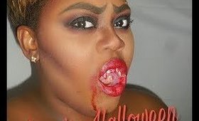 Vampire Halloween Tutorial-@glamhousetv