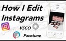 How I Edit Beauty & Lifestyle Photos for Instagram on VSCO & Facetune | Olivia Frescura