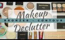 Makeup Declutter 2018 | Bronzers and Contour Products