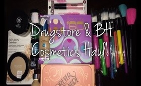 Hugeeeee Drugstore & BH Cosmetics Haul!