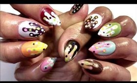 CANDY DRIP NAIL ART