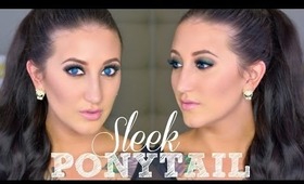 Holiday Hair Series | High Sleek Ponytail for Short Hair Using Extensions!