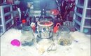 DIY Candle Jar Organizer