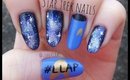 Star Trek Galaxy Nail Design - Leonard Nimoy Tribute Nails #LLAP