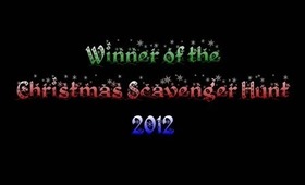 ★ Christmas Scavenger Hunt Winner★