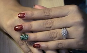 Holiday Christmas Nail Art