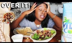 I FILED A POLICE REPORT! CHIPOTLE MEXICAN GRILL MUKBANG