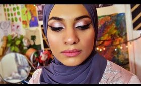 Prom makeover for my sister | makeup for acne prone skin "Soft Glam"