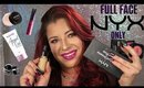 FULL FACE USING ONLY NYX COSMETICS | Jessie Melendez