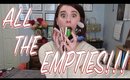 SO MANY MAKEUP EMPTIES | Empties/Products I've Used Up #39 ~ November 2016