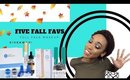 Five Fall Favs Full Face Makeup Tutorial GIVEAWAY *OPEN* | KrizzTinaMitchell
