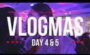 VLOGMAS 2017 Day 4 & 5 - I had a funky morning