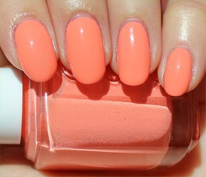 See my review & more swatches here: http://www.swatchandlearn.com/essie-haute-as-hello-swatches-review/