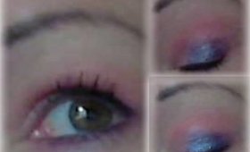 Pink Purple and Salmon Eye Make Up Tutorial