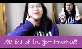 2012 End of the Year Favorites!