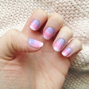 Pretty Pastel Gradient Nails 