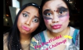 The BlindFolded Make Up Challenge