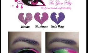 Neon Night Makeup Tutorial Featuring Rockeresque Beauty Company