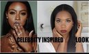 Justine Skye Inspired Makeup | Collab w/ AsiajaE