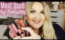 MOST USED LIP PRODUCTS | 2017