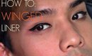 HOW TO :: WINGED LINER | COOKMAKEUP