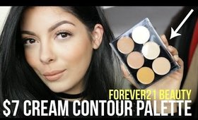 FOREVER21 BEAUTY | $7 CONTOUR PALETTE REVIEW + TUTORIAL | SCCASTANEDA