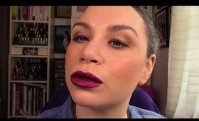 10 - 15 Minutes Make Up: Day Time Glow, Easy Eyes & Plum Lips