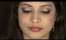 Green & Pink Party Eye Makeup For Indian Skin Tone
