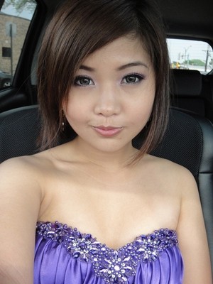 Did my own prom makeup. :P