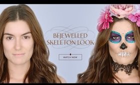 Halloween Makeup Tutorial: Bejewelled Skeleton Look | Charlotte Tilbury