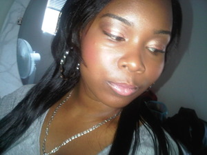 Bronze and Gold eye look..
