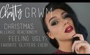 CHATTY GRWM- LETS CHAT AND DO MAKEUP! | XMAS MAKEUP | MORPHE 39A
