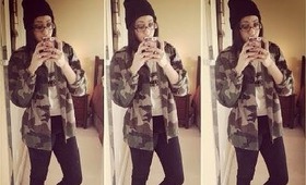 How I Style A Camo Jacket