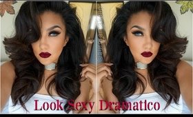 Maquillaje Sexy Dramatico / Dramatic Glam Makeup tutorial| auroramakeup
