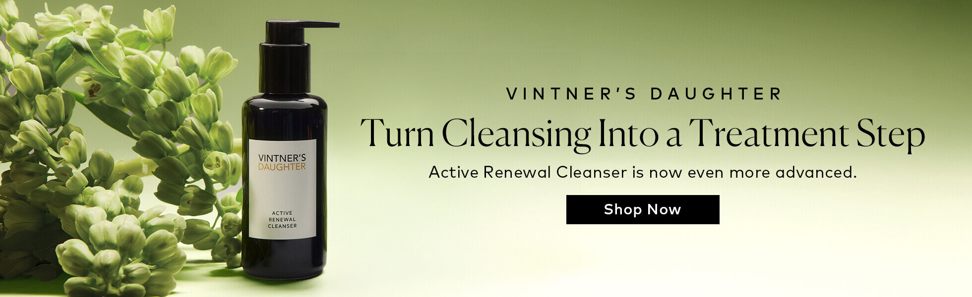 The new, more advanced Vintner's Daughter Active Renewal Cleanser features two more concentrated types of Phyto Radiance Infusion™ to cleanse like a double cleanse, while helping skin look brighter, feel softer and smoother, and get more from the rest of your routine. Shop it here at Beautylish.com